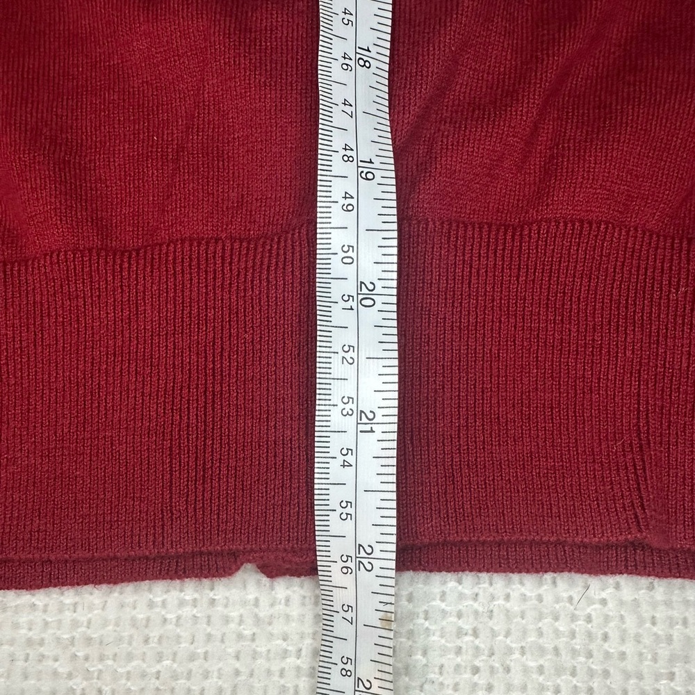 J. Crew Burgundy Women's Cardigan Size S - Picture 9 of 9